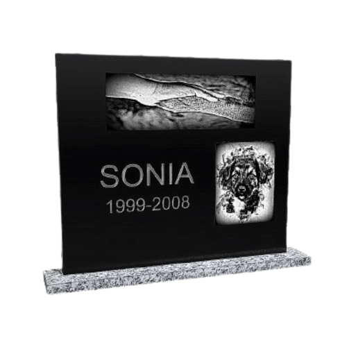 Nagrobek kompozytowy dla zwierząt