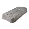 Pomnik plastikowy Harmony GRANIT + tabliczka + krzyż + wazon
