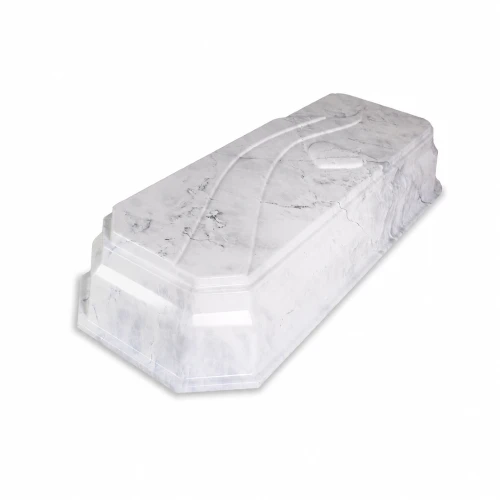 Pomnik plastikowy Royal Serce JASNY MARMUR