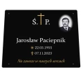 Pomnik plastikowy Harmony SZARY + duża tablica