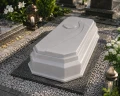 Pomnik plastikowy Royal Serce SZARY