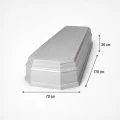 Pomnik plastikowy Royal Serce SZARY