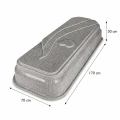 Pomnik plastikowy Royal Serce SZARY GRANIT