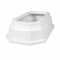Plastikowa obudowa, obrzeże grobu dziecięcego ROYAL MINI biała