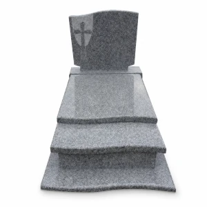 Nagrobek granitowy pojedynczy - 5 - 190cm x 90cm - M1020 j.Strzegom