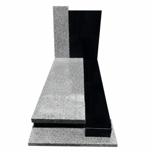 Nagrobek granitowy pojedynczy - 12 - 190cm x 90cm - M1020 j.Strzegom/Beidaging Imapla