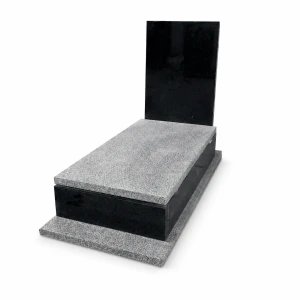 Nagrobek granitowy pojedynczy - 15 - 190cm x 90cm - M1020 j.Strzegom/Beidaging Imapla