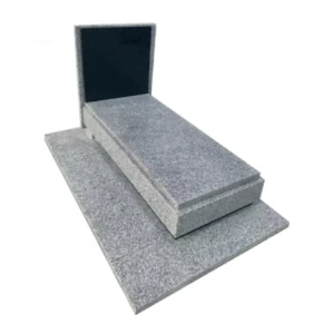 Nagrobek granitowy pojedynczy - 16 - 190cm x 120cm - M1020 j.Strzegom/Cambodia Black