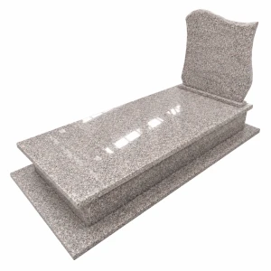 Nagrobek granitowy pojedynczy - 32 - 190cm x 90cm - Brąz Królewski