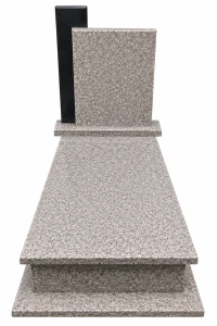 Nagrobek granitowy pojedynczy - 42 - 190cm x 90cm - Brąz Królewski/Beidaging Impala